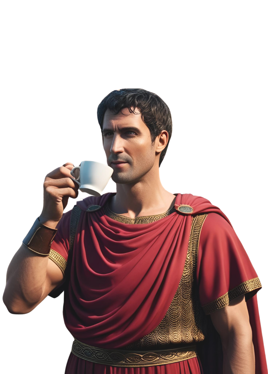 Roman Coffee Drinker Transparency_05.18.25